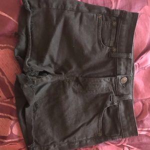 Black American eagle shorts